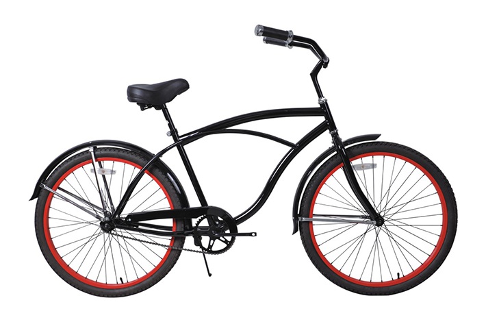 Lady Beach Cruiser Bike predstavuje, ako si vybrať časti bicyklov